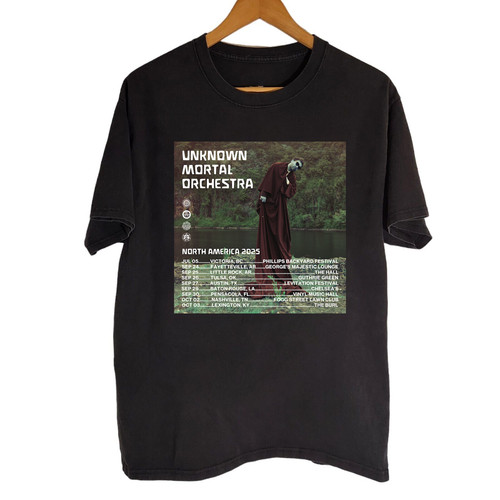 Unknown Mortal Orchestra - 'CURSE' EP And North American Tour Shirt T702