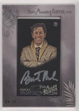 2019 Topps Allen & Ginter X Silver Ink 4/25 Burton Rocks #MA-BRO Auto 1u6