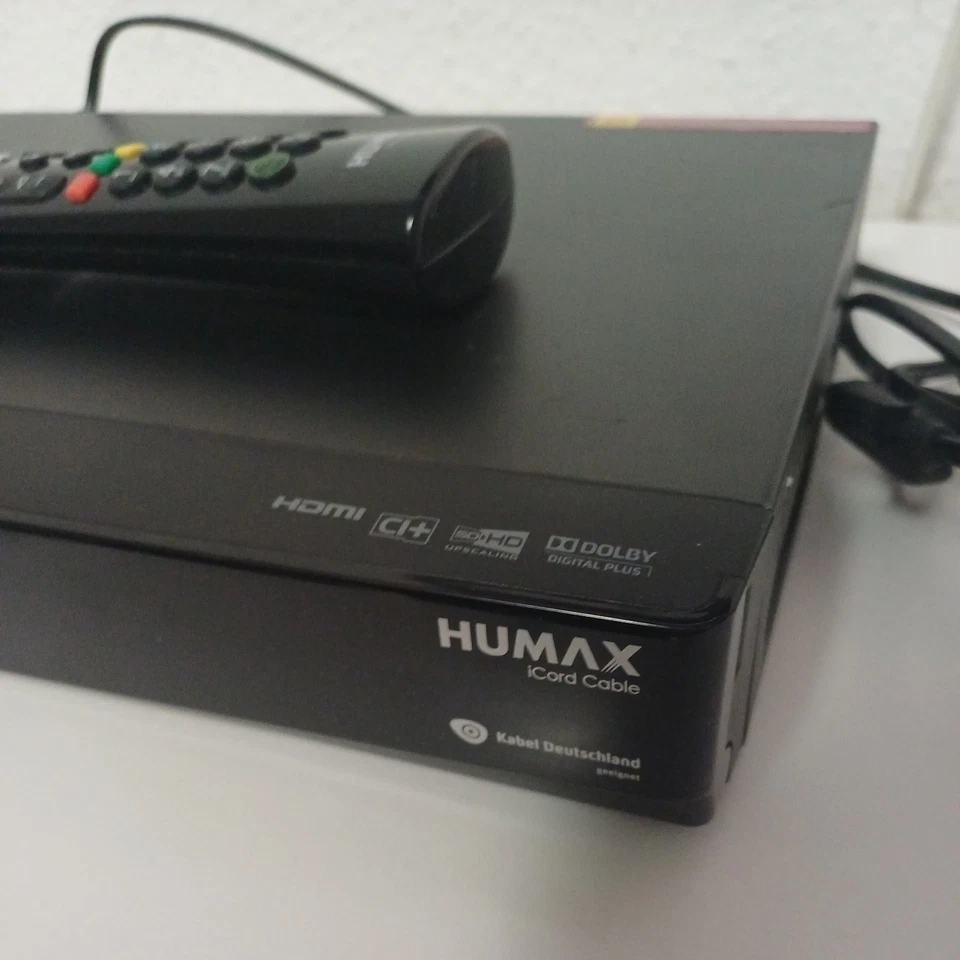 Humax iCord Cable 500G | Digitaler HD Twin Kabel Receiver | 500 GB Festplatte - Bild 2 von 4