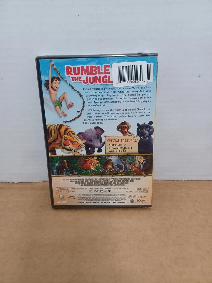 The Jungle Book: The Movie (DVD, 2013) - New Sealed - Image 2 of 4