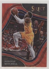 2021-22 Panini Select Courtside Red Wave Prizm Donovan Mitchell #232 2l4