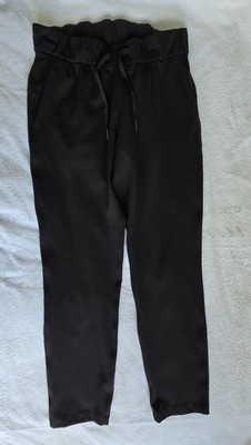 Lululemon Stretch High Rise Pant Size 6 Black Luxtreme