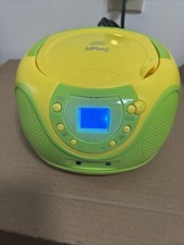 hPlay P16 Portable Compact Disc Player In Green And Yellow NWOB
