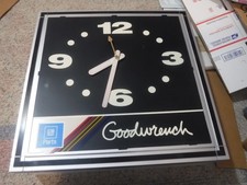 Mr. Goodwrench General Motors Dealership Lighted Clock 70s-80s Gm Parts Rare