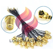 NEW 10Pcs SMA Female Jack To IPX U.FL RF Female Adapter 1.13 Cable Connector