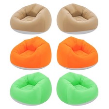 Inflatable Bean Bag Chairs for Adults with Electric Air Pump, Blow up Couch