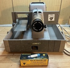 Vintage Bell  Howell TDC Selectron Semimatic Headliner 303 Projector  Case