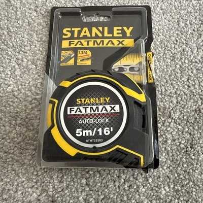 Stanley XTHT0 33503 FATMAX PRO AUTO LOCK 5M 16' MASSBAND
