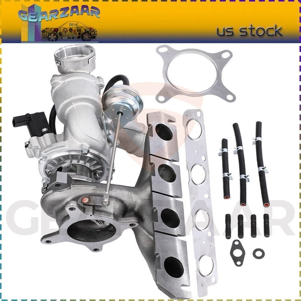 Turbo Turbocharger Fits Volkswagen Tiguan CC EosGTI 2.0L 2009-2016 06J145701T Foto 2 de 4