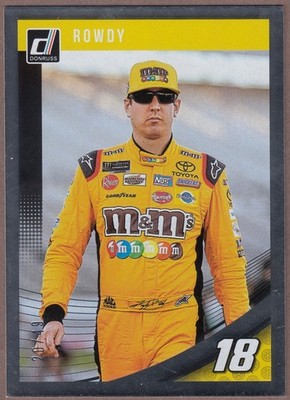 RARE 2019 Donruss KYLE BUSCH Press Proof 50; ROWDY SN# 20/49 WOW!!!