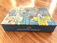 JEAN -MICHEL BASQUIAT FLIPTOP NOTECARD BOX OF 20 NOTECARDS WITH ENVELOPES