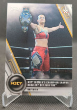 2020 Topps WWE Womens Division #61 Shayna Baszler def. Mia Yim wrestling card