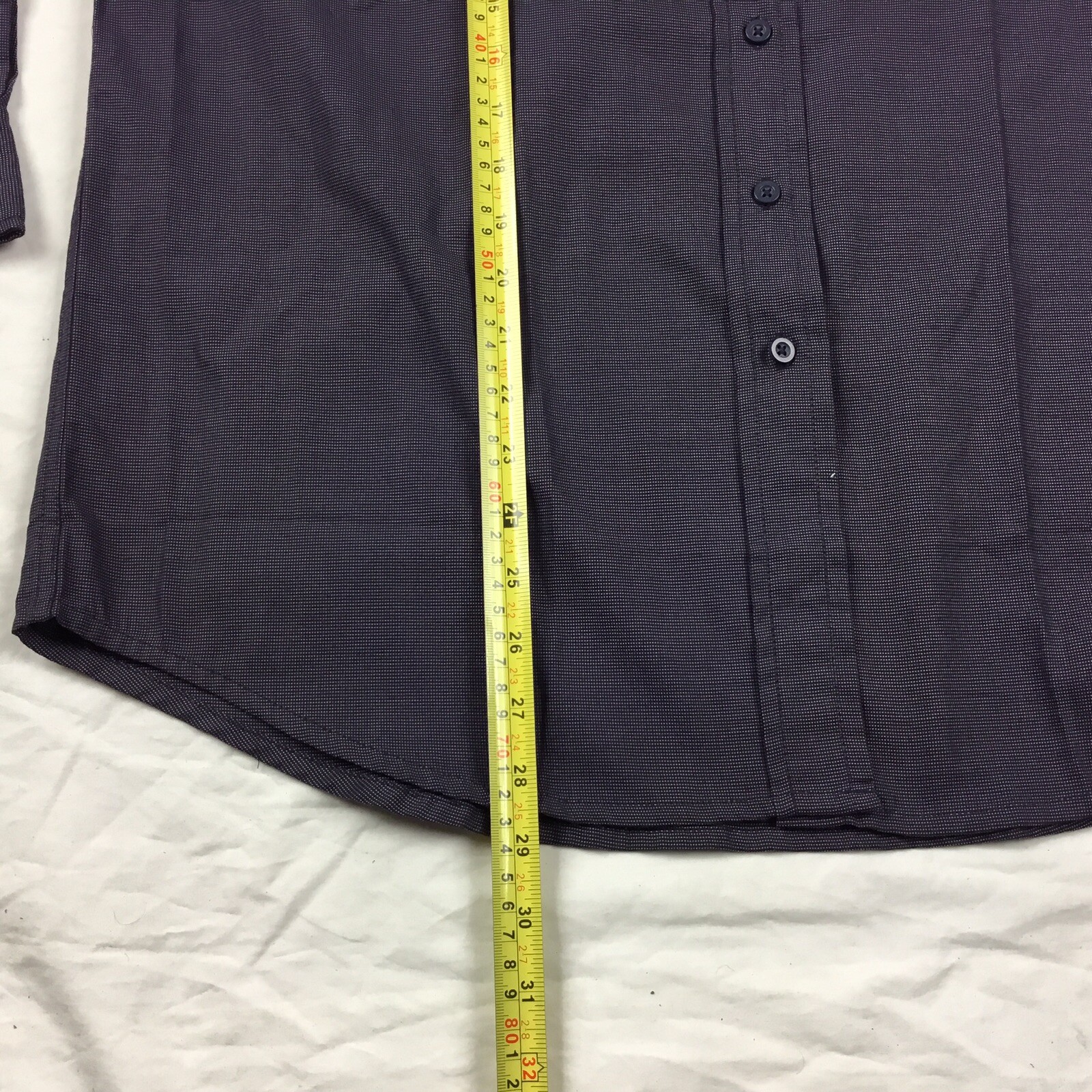 Kinkos Office Stem Herman Designer Button Up Dress Shirt Mens Large RG