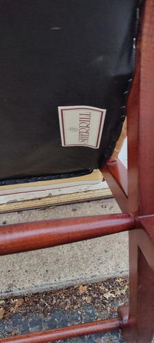 Sherrill Regency Style X Base Ottoman Bench Footstool Pair (2) - Picture 8 of 9
