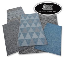 Modern Cheap Rugs "LOFT" Sisal Best Quality Durable Silver Grey Blue