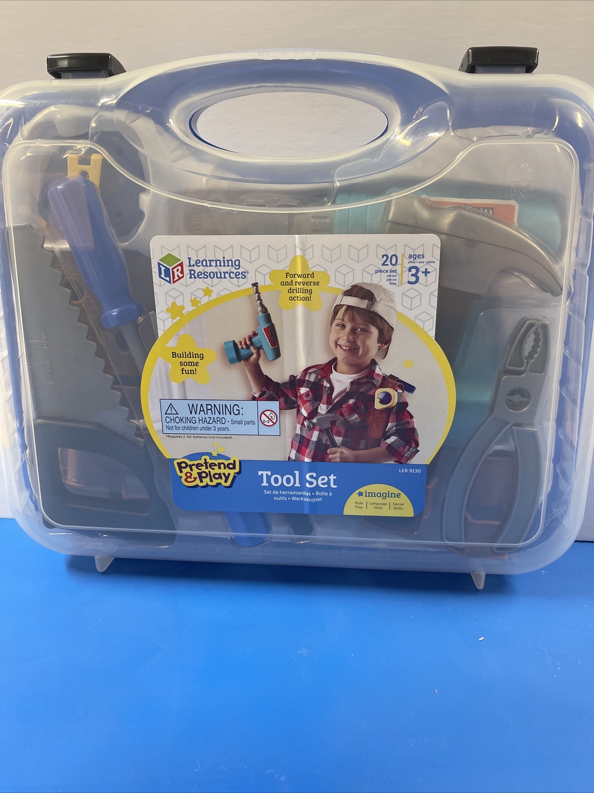 Learning Resources Pretend & Play Work Belt Tool Set