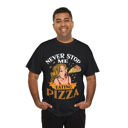 Pizza Lover Unisex Tee, Foodie T-Shirt, Italian Cuisine Top, Gift for Pizza - Picture 11 of 13