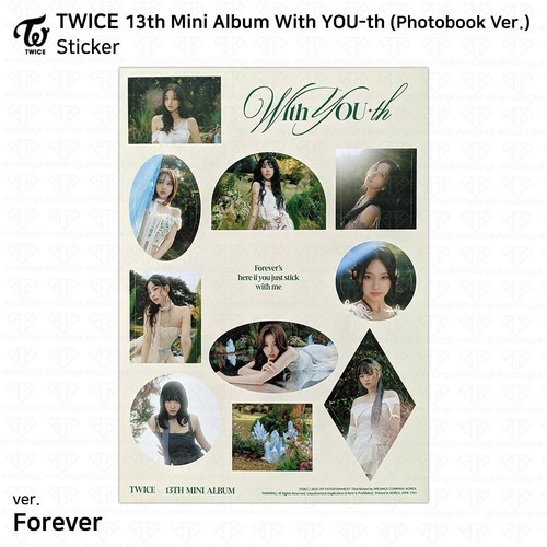 TWICE 13th Mini Album With YOU-th Youth Photocard Poster Film Sticker Chaeyoung - Picture 18 of 74