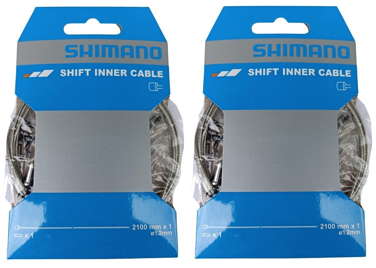 Cavo Shimano Per Freno O Cambio - Grigio, 1.2mm X 2100mm, Cavo Interno Con Rivestimento - Foto 8