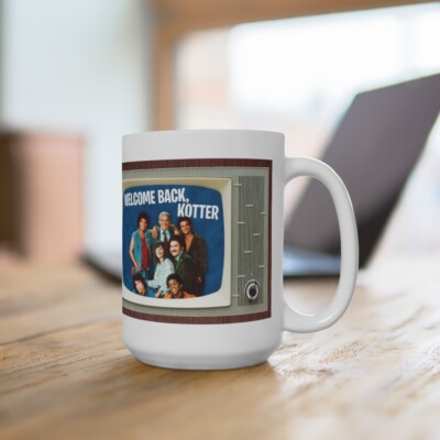 Welcome Back Kotter TV Show Tv Retro Design Ceramic Mug 15oz Extra Large 