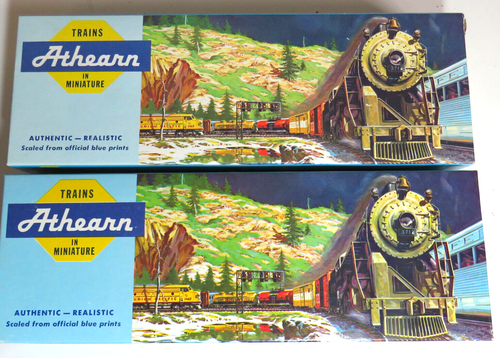 Ancienne Boîte En Carton Athearn Train - Vide, Déco Rétro Vintage, Occasion