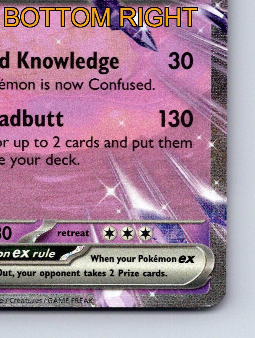 Stage 1 Slowking EX HP 270 Profound Knowledge Psychic Rarity
