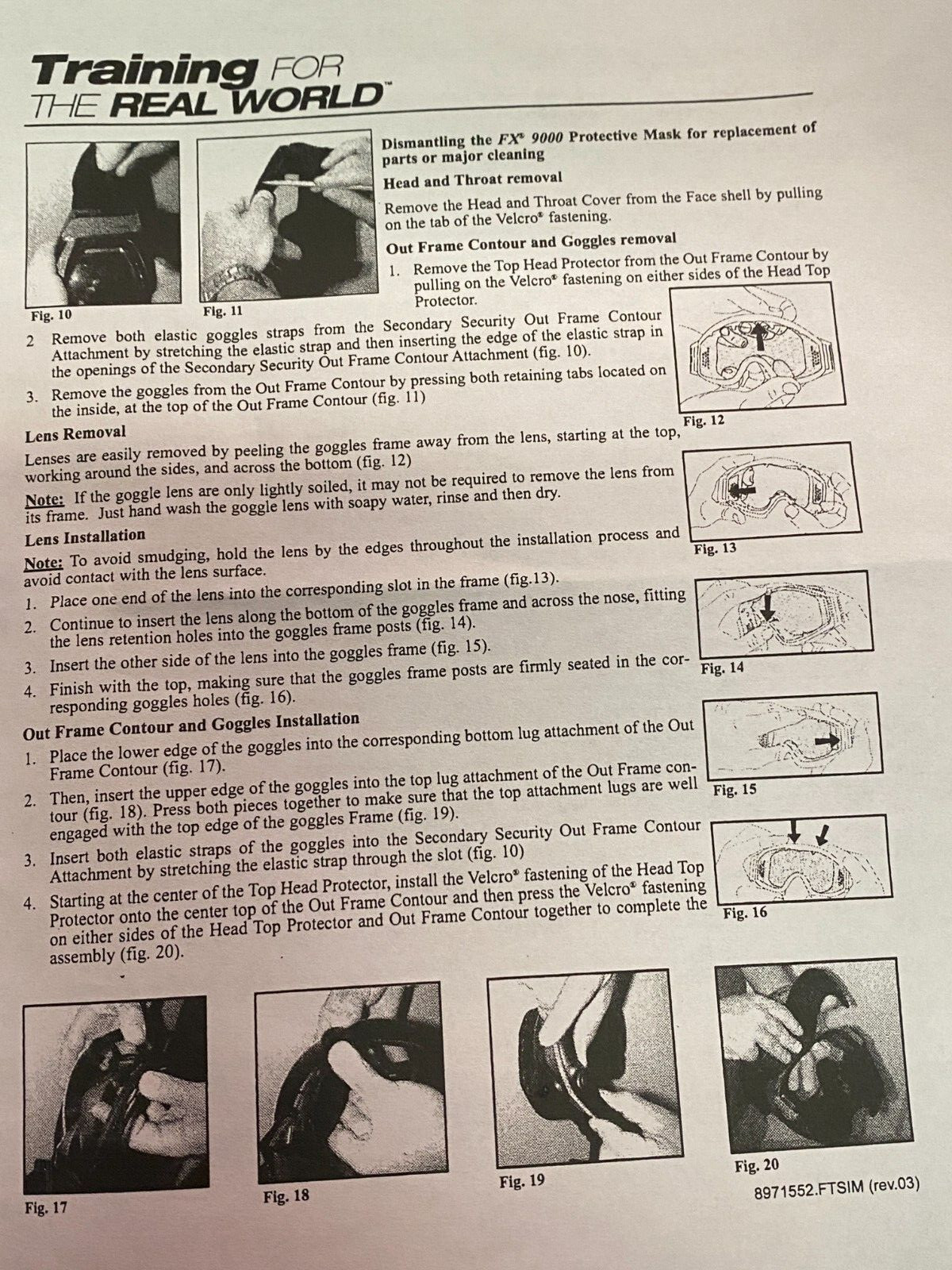 New Simunition FX 9000 Protective Mask  - Free Shipping