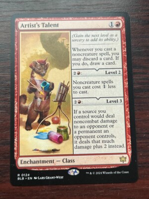 1x ARTIST'S TALENT - Bloomburrow - MTG - Magic the Gathering