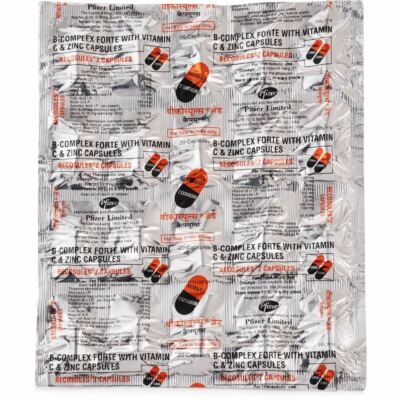 Becosules Z Capsule Vitamin B Complex Forte With Vitamin C Zinc