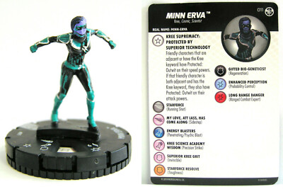 Heroclix - #011 Minn Erva - Captain Marvel Movie Set