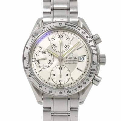 OMEGA Speedmaster Date 3513 30 Chronograph Automatic Silver Dial Mens 90245009