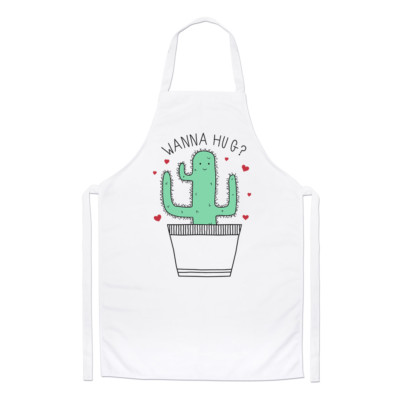 Kaktus Wanna Umarmung Koch Schrze - Freundin Valentinstag Lustig Kochen |  eBay.de