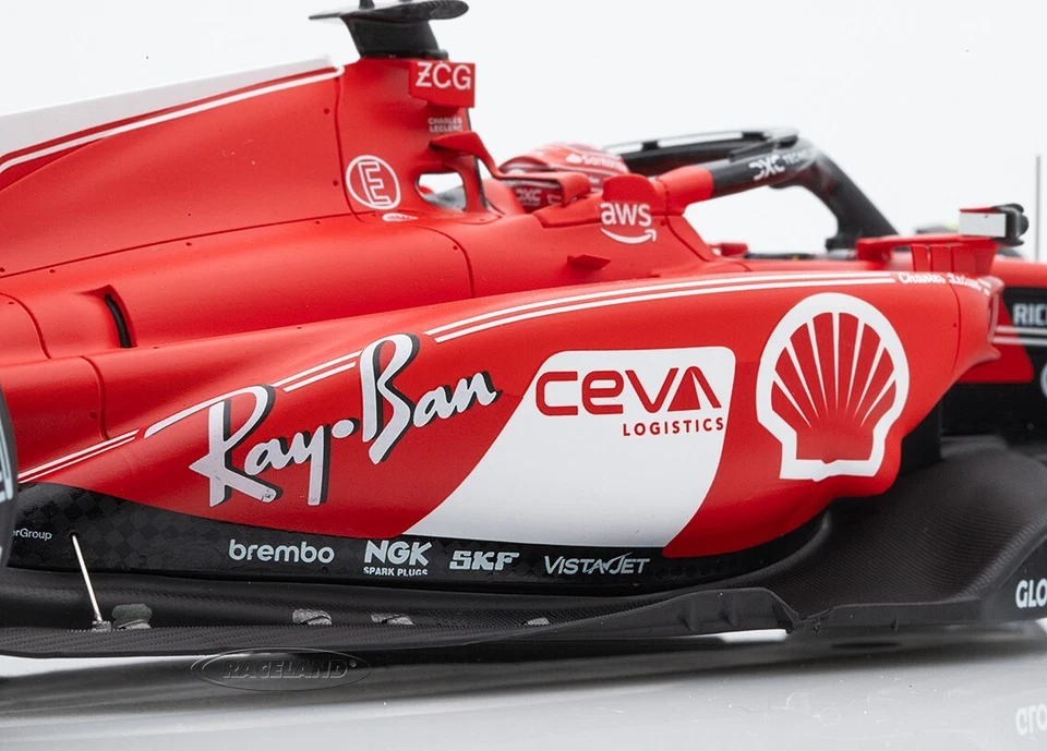 Ferrari SF-23 F1 GP Las Vegas USA Charles Leclerc, Looksmart 1:18, LS18F1049 - Bild 4 von 4