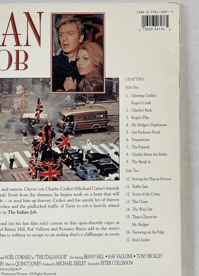 1969 The Italian Job - Widescreen Edition Laser Disc Michael Caine Noel Coward - Image 3 of 4