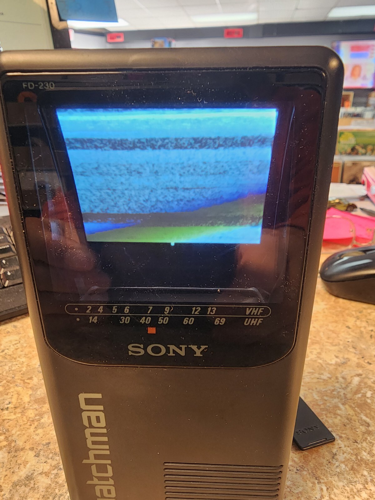 Sony Watchmen Portable Handheld Vintage Television works FD230 eBay