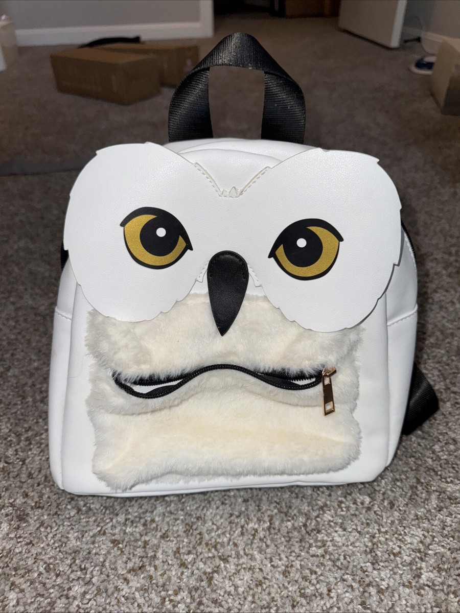 Harry Potter Hedwig Owl Faux Leather Mini Fantasy Backpack