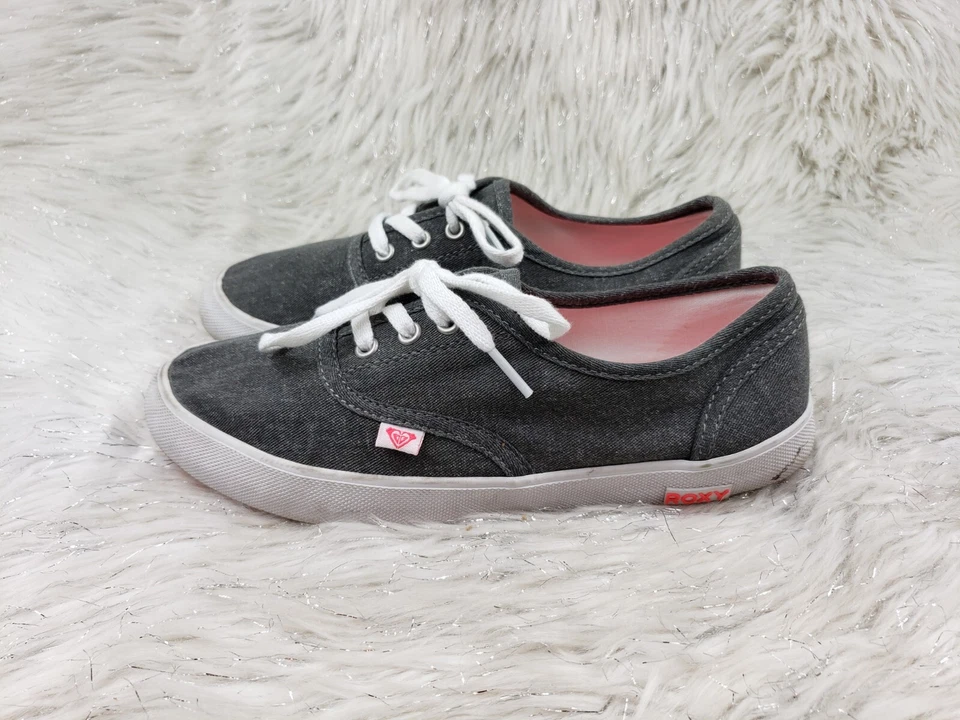 Zapatos informales ROXY Venice grises para mujer talla 7 Foto 2 de 4