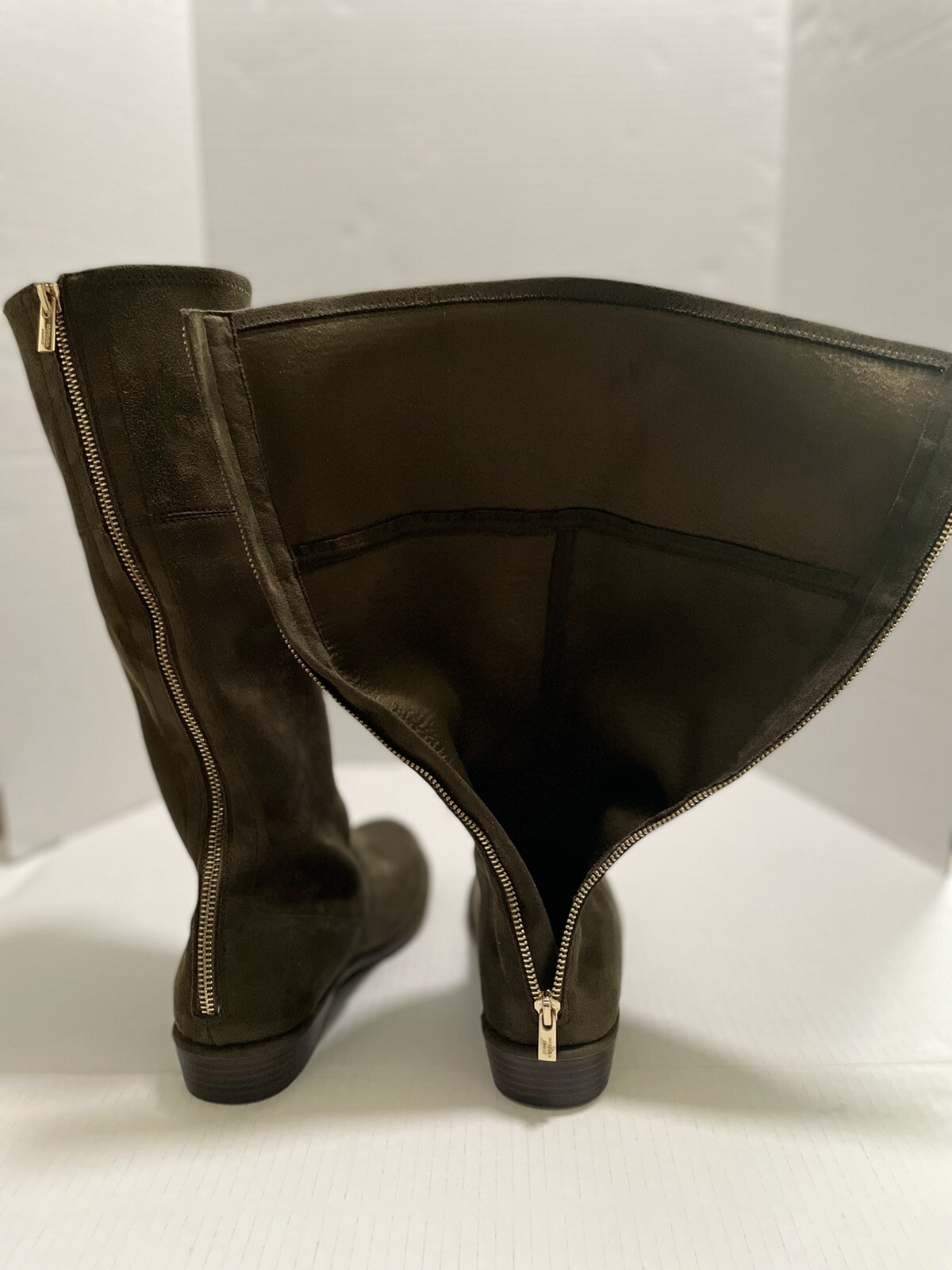STUART WEITZMAN Olive Tall Stretch Suede Leather Below the Knee Boots size 5 image 5