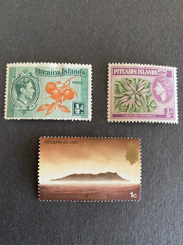 Pitcairn Islands Stamps 1940 & 1957 MH, 1969 MNH