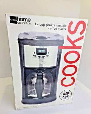 Cooks Essentials 12-Cup Programmable Digital Drip Coffee Maker And Mr Coffee Pot