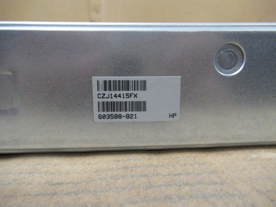 New HP ProLiant BL460c G7 603588-B21 1x Quad-Core E5620 2.40GHz 6GB Blade Server - Image 3 of 3