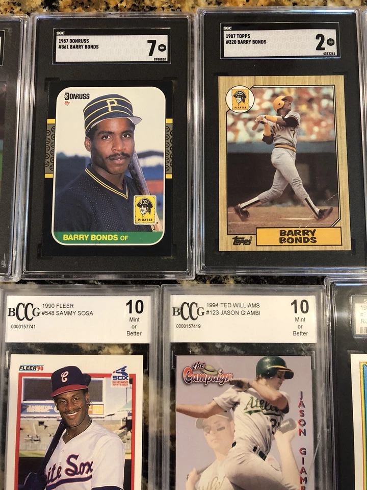 MLB-SGC-lote de 30--BRETT- RYAN-MOLITOR-GRIFFY- BONDS-SOSA-BO--McGWIRE...ver FOTOS Foto 3 de 4