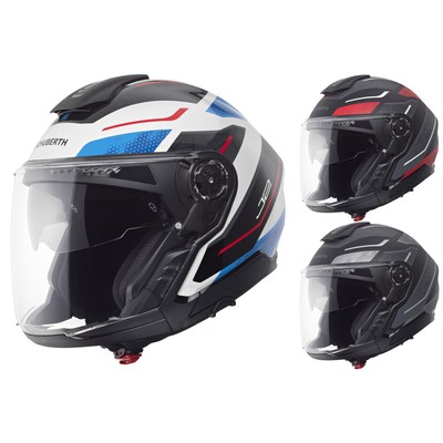Schuberth Jethelm J2 Sigma - Motorrad Helm Kinnteil abnehmbar super leise