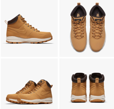  NEW Men's Nike Manoa Leather  Shoes Boots Manoadoame Path Valsetz 454350 700