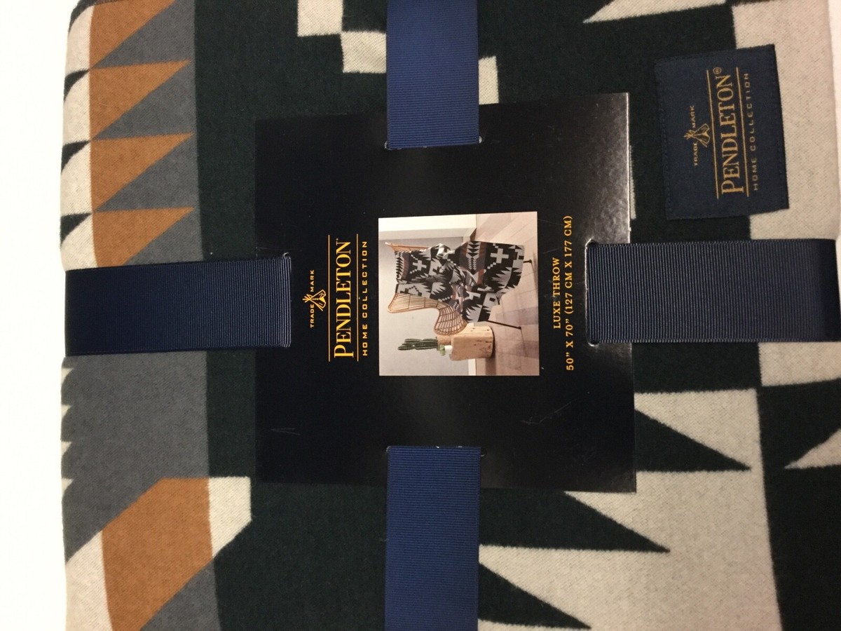 Pendleton Home Collection Luxe Multi Color Throw Blanket 50
