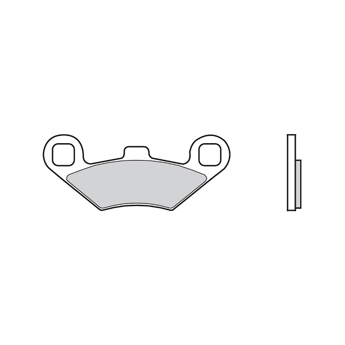 Brake pad rear Polaris Sportsman - DB2590, 2203451, 2202414, FA314R Brake pad rear Polaris Sportsman - DB2590, 2203451, 2202414, FA314R