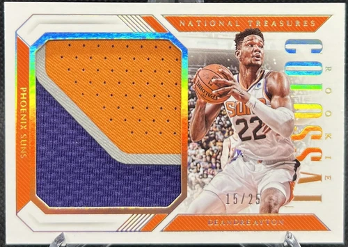 2018-19 Panini National Treasures Deandre Ayton Rookie Colossal Patch #/25 RC