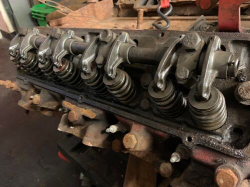 394 Oldsmobile Rocket 1962 1963 1964 Edelbrock 6x2 Log Intake Slim Jim Trans V8 - Picture 2 of 9