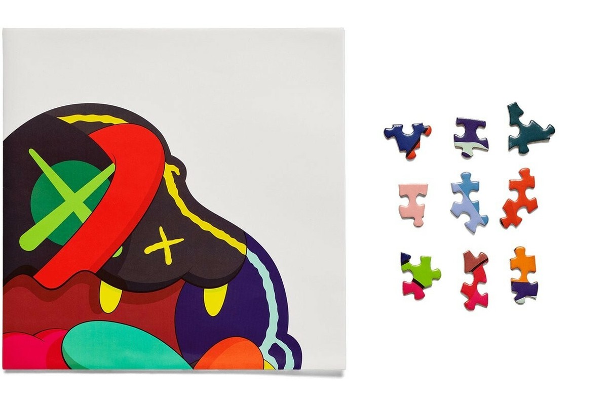 MEDICOM TOY - 絶版 Kaws パズル Pazzle stay steady 1000 NGV KAWS 】STAY STEADY JIGSAW PUZZLE - 1000 PIECES - NGV