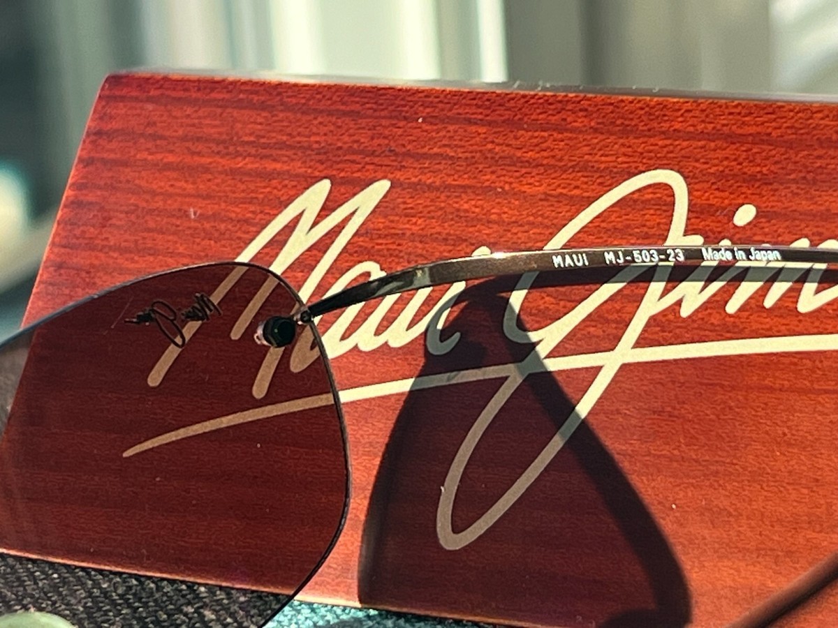 Maui Jim Wailea MJ 503 23 Titanium Flex Frame + Maui Rose 
